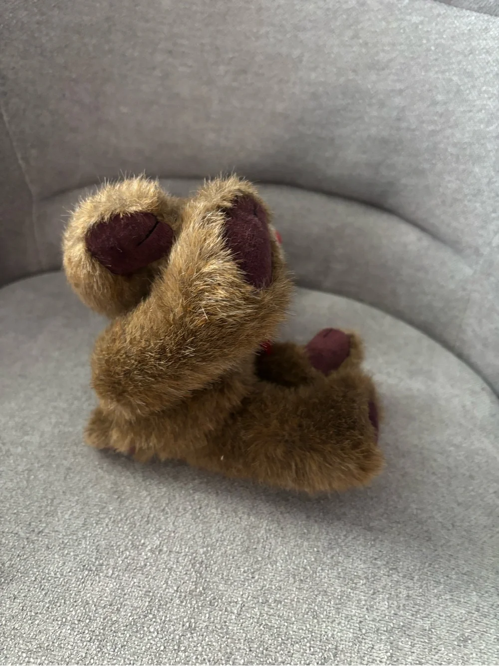 Boyds Bears Rudy Z Mooseburg Plush Teddy Bear Moose Costume Red Nose Vintage
